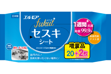 エルモア fukut おそうじシート セスキ ｜ 商品情報 ｜ エルモア
