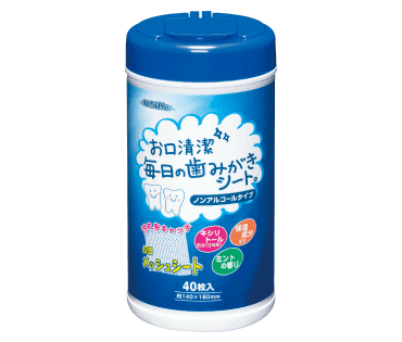 いちばん 毎日の歯みがきシート。 40枚 ｜ 商品情報 ｜ エルモア